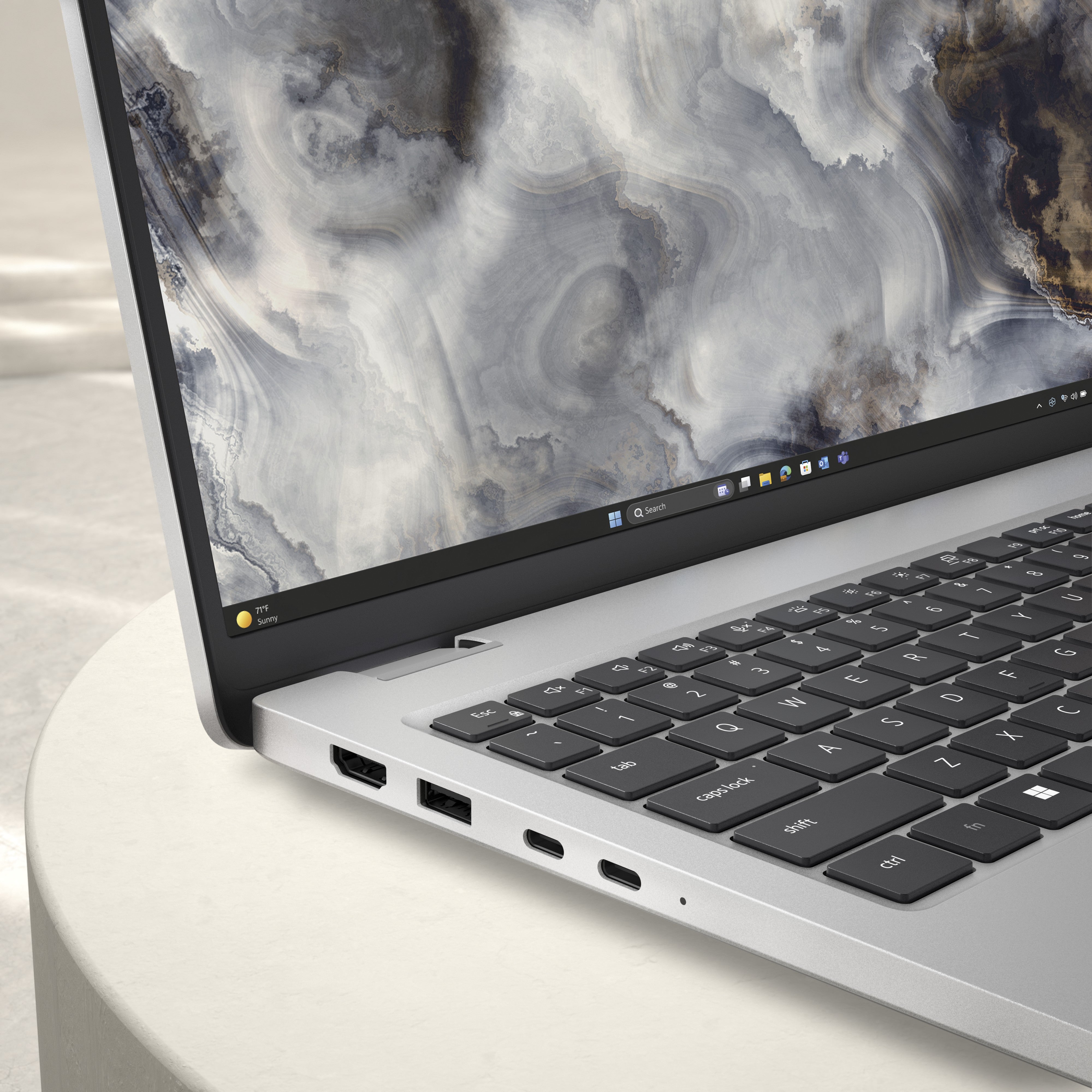 DELL Pro 16 Plus PB16250 Copilot+ PC Intel Core Ultra 7 268V Laptop 40.6 cm (16") Full HD+ 32 GB LPDDR5x-SDRAM 512 GB SSD Wi-Fi 7 (802.11be) Windows 11 Pro US English Aluminium (047C9) - Cartouches Certifiees