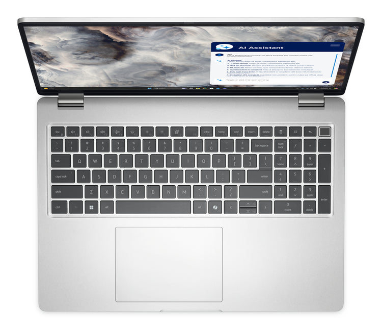DELL Pro 16 Plus PB16250 Copilot+ PC Intel Core Ultra 7 268V Laptop 40.6 cm (16") Full HD+ 32 GB LPDDR5x-SDRAM 512 GB SSD Wi-Fi 7 (802.11be) Windows 11 Pro US English Aluminium (647N0) - Cartouches Certifiees