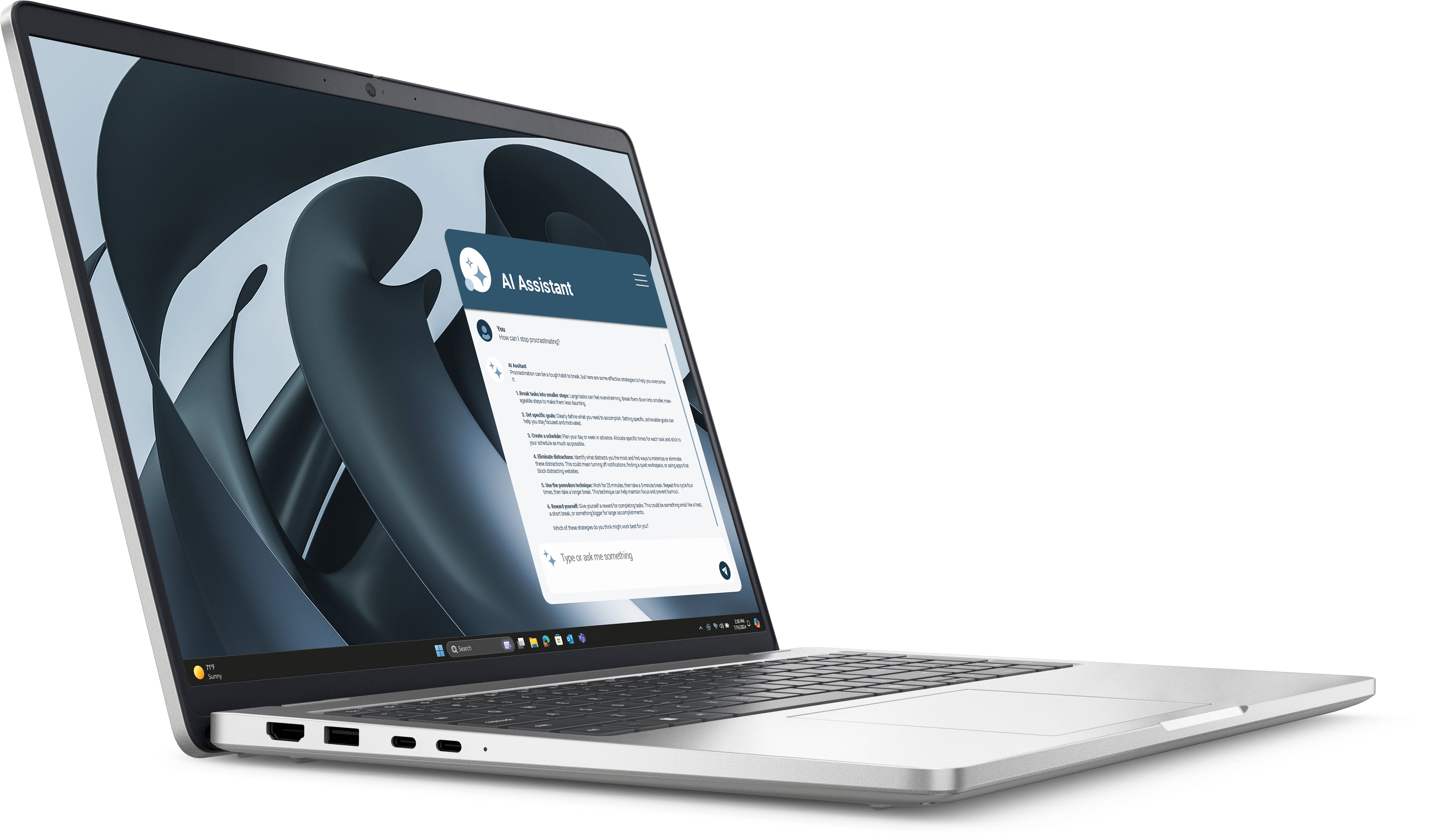 DELL Pro 16 Plus PB16255 AMD Ryzen™ 7 PRO 250 Laptop 40.6 cm (16") Full HD+ 16 GB LPDDR5x-SDRAM 512 GB SSD Wi-Fi 7 (802.11be) Windows 11 Pro US English Platinum, Silver (8089X) - Cartouches Certifiees