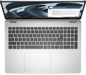 DELL Pro 16 Plus PB16255 Copilot+ PC AMD Ryzen AI 7 PRO 350 Laptop 40.6 cm (16") Full HD+ 32 GB LPDDR5x-SDRAM 512 GB SSD Wi-Fi 7 (802.11be) Windows 11 Pro US English Platinum, Silver (1CFWK) - Cartouches Certifiees