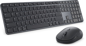DELL Pro 7 Slim KM726 keyboard Mouse included Home/Office RF Wireless + Bluetooth Canadian Black (KM726-FCA-DAO) - Cartouches Certifiees