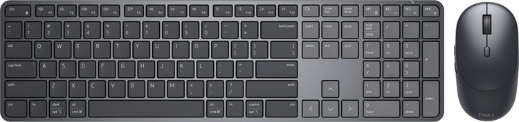 DELL Pro 7 Slim KM726 keyboard Mouse included Home/Office RF Wireless + Bluetooth Canadian Black (KM726-FCA-DAO) - Cartouches Certifiees