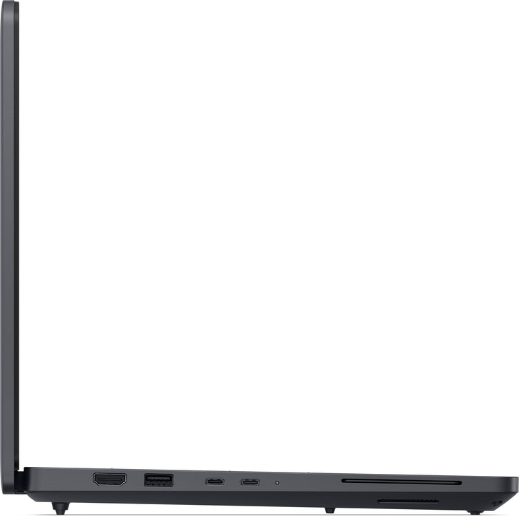 DELL Pro Max 14 MC14250 Intel Core Ultra 7 255H Mobile workstation 35.6 cm (14") Full HD+ 16 GB LPDDR5x-SDRAM 512 GB SSD Wi-Fi 7 (802.11be) Windows 11 Pro US English Black (WMGDP) - Cartouches Certifiees