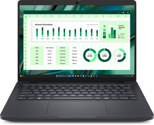 DELL Pro Max 14 MC14250 Intel Core Ultra 7 255H Mobile workstation 35.6 cm (14") Touchscreen Full HD+ 16 GB LPDDR5x-SDRAM 512 GB SSD Wi-Fi 7 (802.11be) Windows 11 Pro US English Black (WNHT0) - Cartouches Certifiees