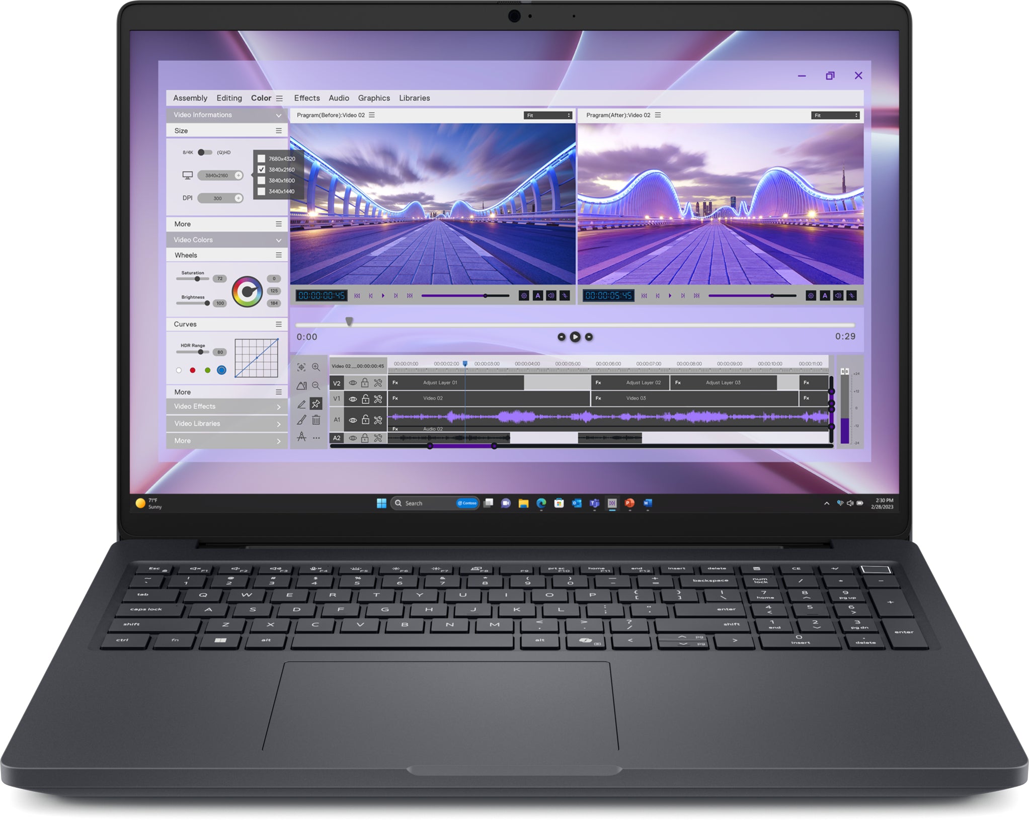 DELL Pro Max 16 MC16250 Intel Core Ultra 7 255H Mobile workstation 40.6 cm (16") Full HD+ 16 GB DDR5-SDRAM 512 GB SSD NVIDIA RTX PRO 500 Blackwell Wi-Fi 7 (802.11be) Windows 11 Pro US English Black (DKDX9) - Cartouches Certifiees