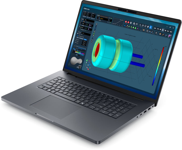 DELL Pro Max 18 Plus MB18250 Intel Core Ultra 9 285HX Mobile workstation 45.7 cm (18") Quad HD+ 64 GB DDR5-SDRAM 1 TB SSD NVIDIA RTX PRO 3000 Blackwell Wi-Fi 7 (802.11be) Windows 11 Pro Black (G2N41) - Cartouches Certifiees