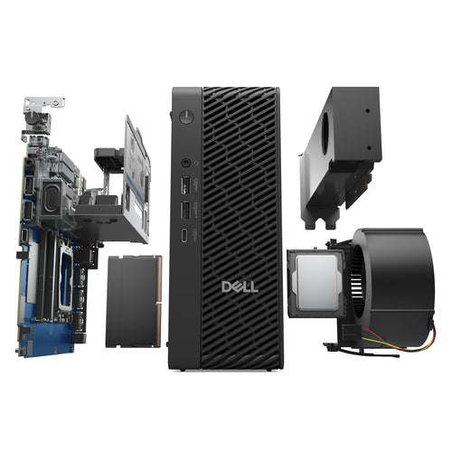 DELL Pro Max FCM2250 Intel Core Ultra 7 265 16 GB DDR5-SDRAM 512 GB SSD Windows 11 Pro Micro PC PC Black (NTRCG) - Cartouches Certifiees
