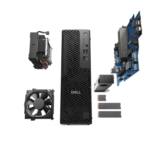 DELL Pro Max FCS1250 Intel Core Ultra 7 265 16 GB DDR5-SDRAM 512 GB SSD NVIDIA RTX A1000 Windows 11 Pro Slim PC PC Black (XD7H4) - Cartouches Certifiees