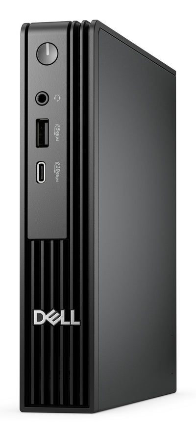 DELL Pro QCM1250 Intel® Core™ i5 i5-14500T 16 GB DDR5-SDRAM 256 GB SSD Windows 11 Pro Micro PC Mini PC Black (17XVD) - Cartouches Certifiees