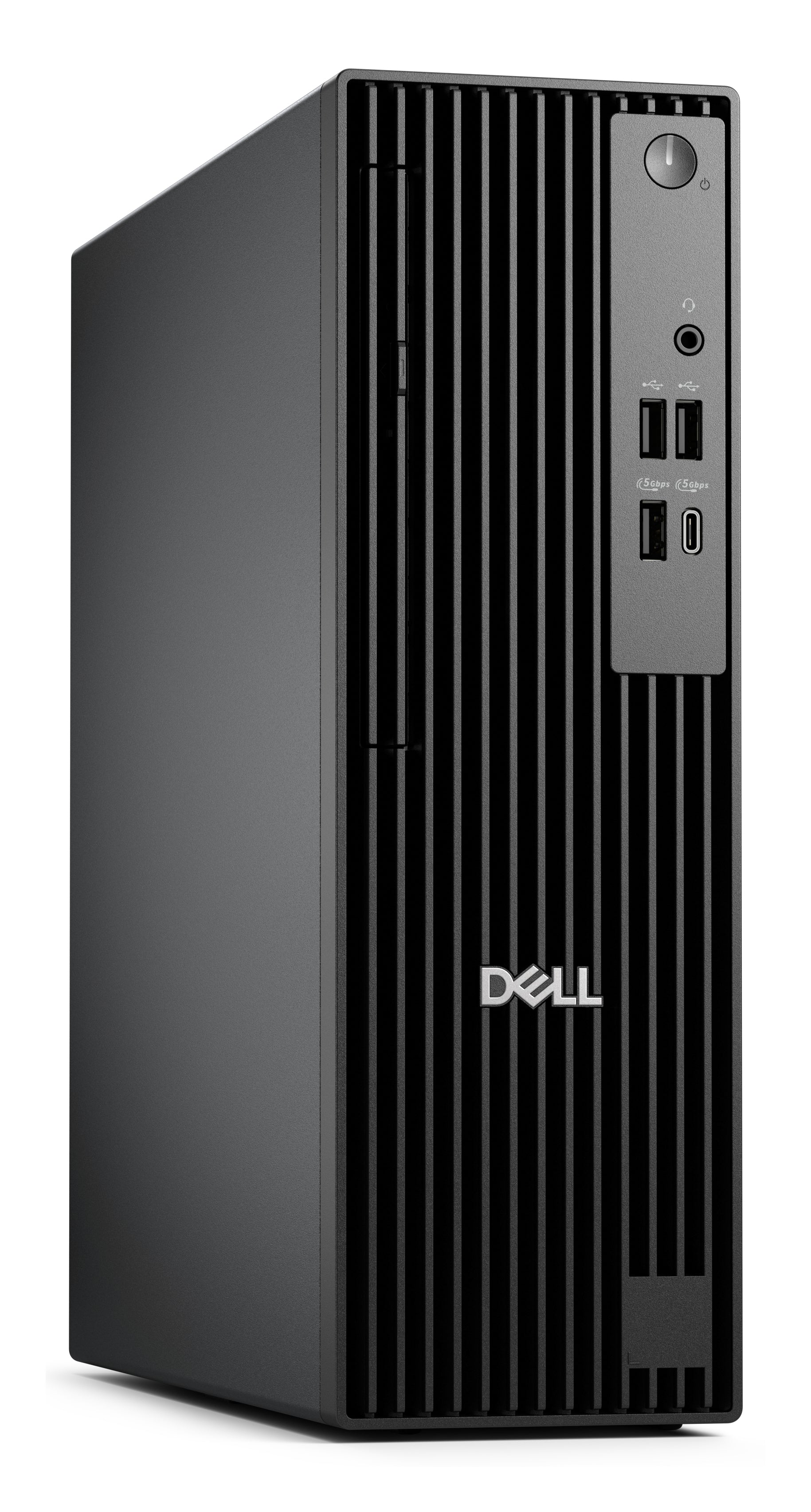 DELL Pro QCS1255 AMD Ryzen™ 5 PRO 8500GE 8 GB DDR5-SDRAM 256 GB SSD Windows 11 Pro Slim PC PC Black (1209W) - Cartouches Certifiees
