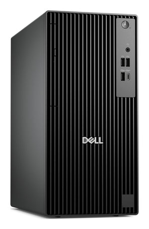 DELL Pro QCT1250 Intel® Core™ i5 i5-14500 8 GB DDR5-SDRAM 256 GB SSD Windows 11 Pro Tower PC Black (DYWVW) - Cartouches Certifiees