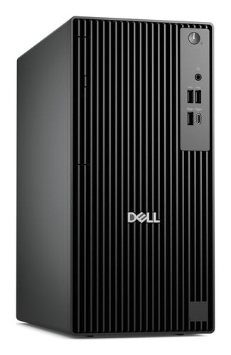 DELL Pro QCT1250 Intel® Core™ i5 i5-14500 8 GB DDR5-SDRAM 256 GB SSD Windows 11 Pro Tower PC Black (DYWVW) - Cartouches Certifiees