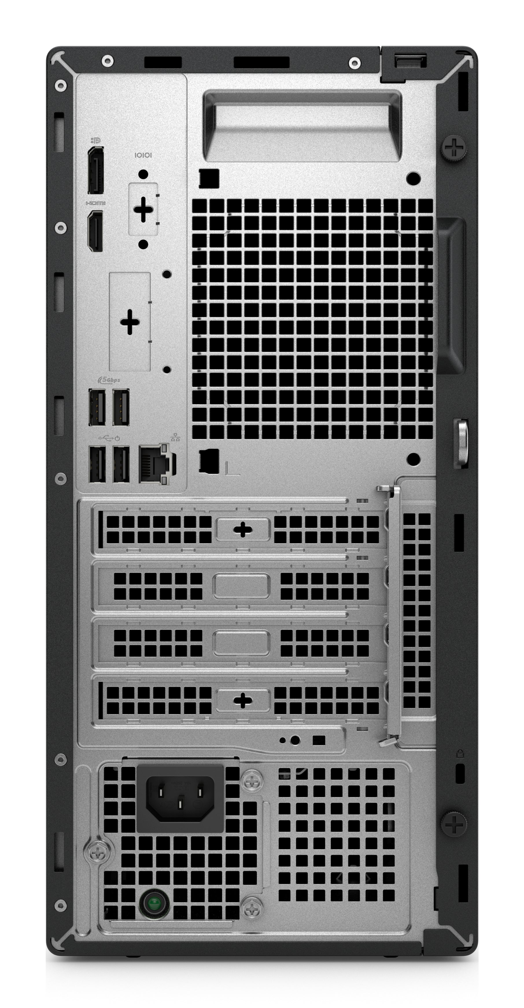 DELL Pro QCT1255 AMD Ryzen™ 5 8500G 8 GB DDR5-SDRAM 256 GB SSD Windows 11 Pro Tower PC Black (85NHY) - Cartouches Certifiees