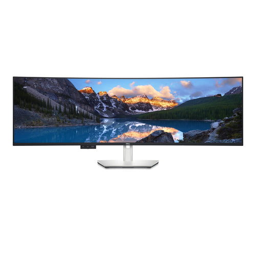 DELL UltraSharp U4924DW computer monitor 124.5 cm (49") 5120 x 1440 pixels 5K Ultra HD LCD Black, Silver (DELL-U4924DW) - Cartouches Certifiees