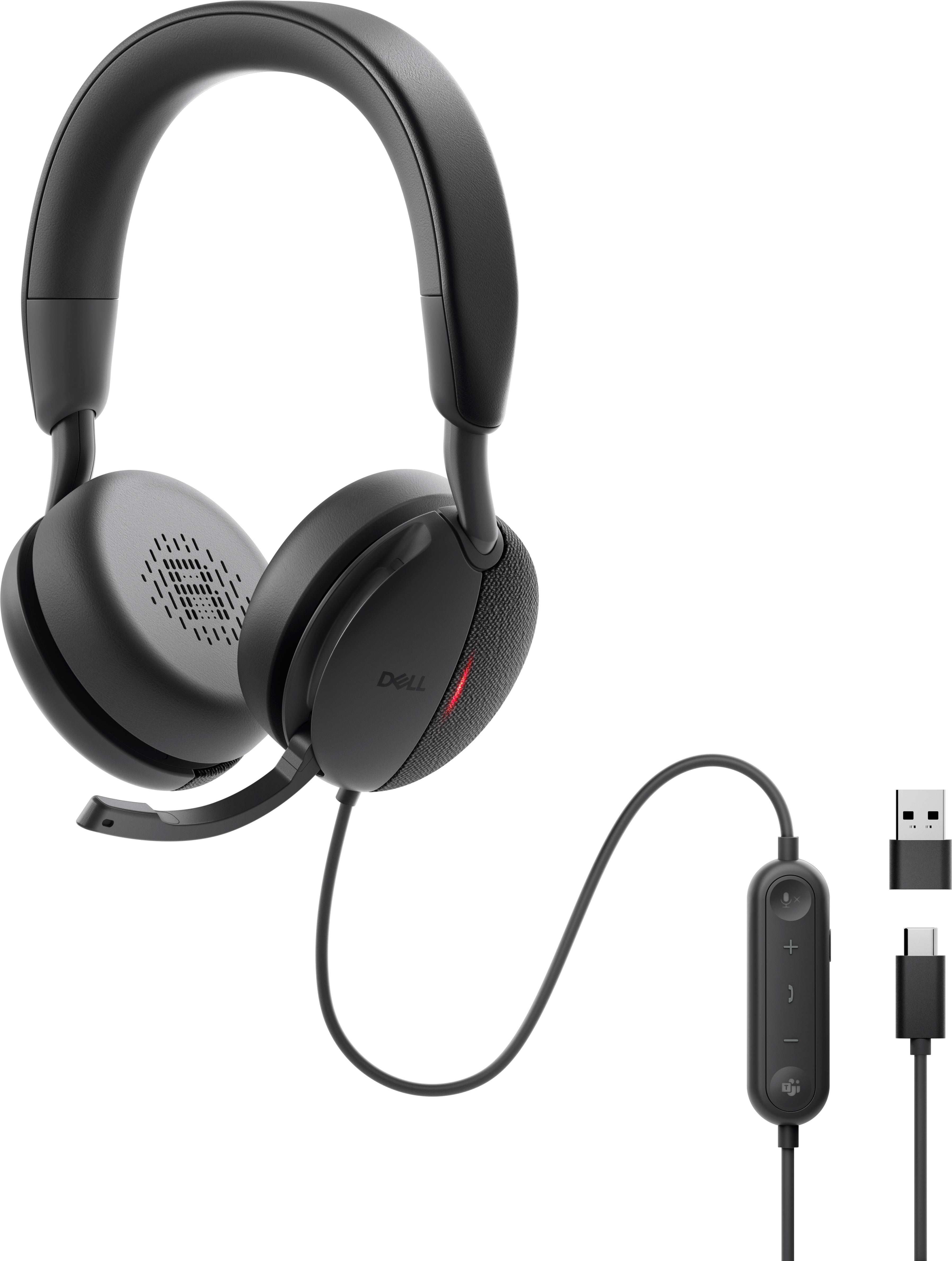 DELL WH5024 Head-band Calls/Music USB Type-C Black (WH5024-DWW) - Cartouches Certifiees