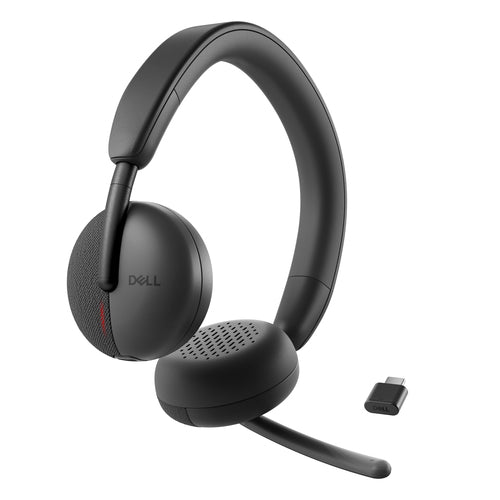 DELL WL3024 Wired & Wireless Head-band Calls/Music USB Type-C Bluetooth Black (WL3024-DWW) - Cartouches Certifiees