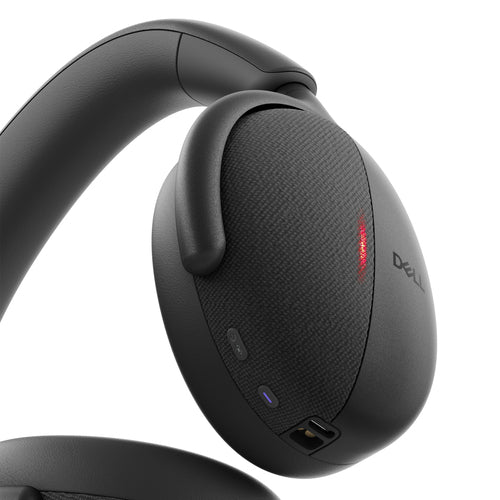 DELL WL7024 Headset Wired & Wireless Head-band Calls/Music USB Type-C Bluetooth Black (WL7024-DDAO) - Cartouches Certifiees