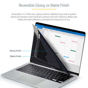 StarTech.com PRIVSCNMAC13 filtre anti-reflets pour écran et filtre de confidentialité 33 cm (13") Ordinateur portable - Image 6