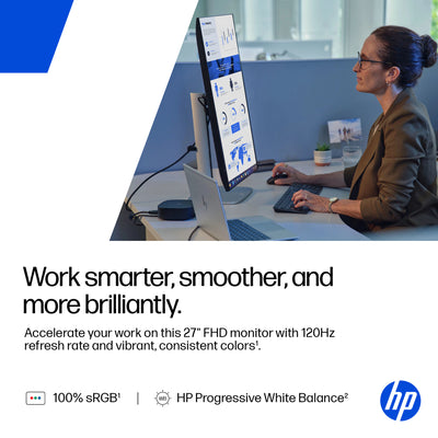 HP Series 5 Pro 527pf écran plat de PC 68,6 cm (27") 1920 x 1080 pixels Full HD LCD Noir - Image 8