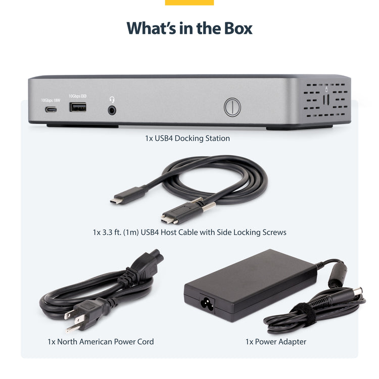 StarTech.com TRIPLE-MONITOR USB4 DOCK - - Image 7