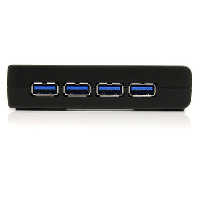 StarTech.com ST4300USB3 hub & concentrateur USB 3.2 Gen 1 (3.1 Gen 1) Type-B 5000 Mbit/s Noir - Image 2