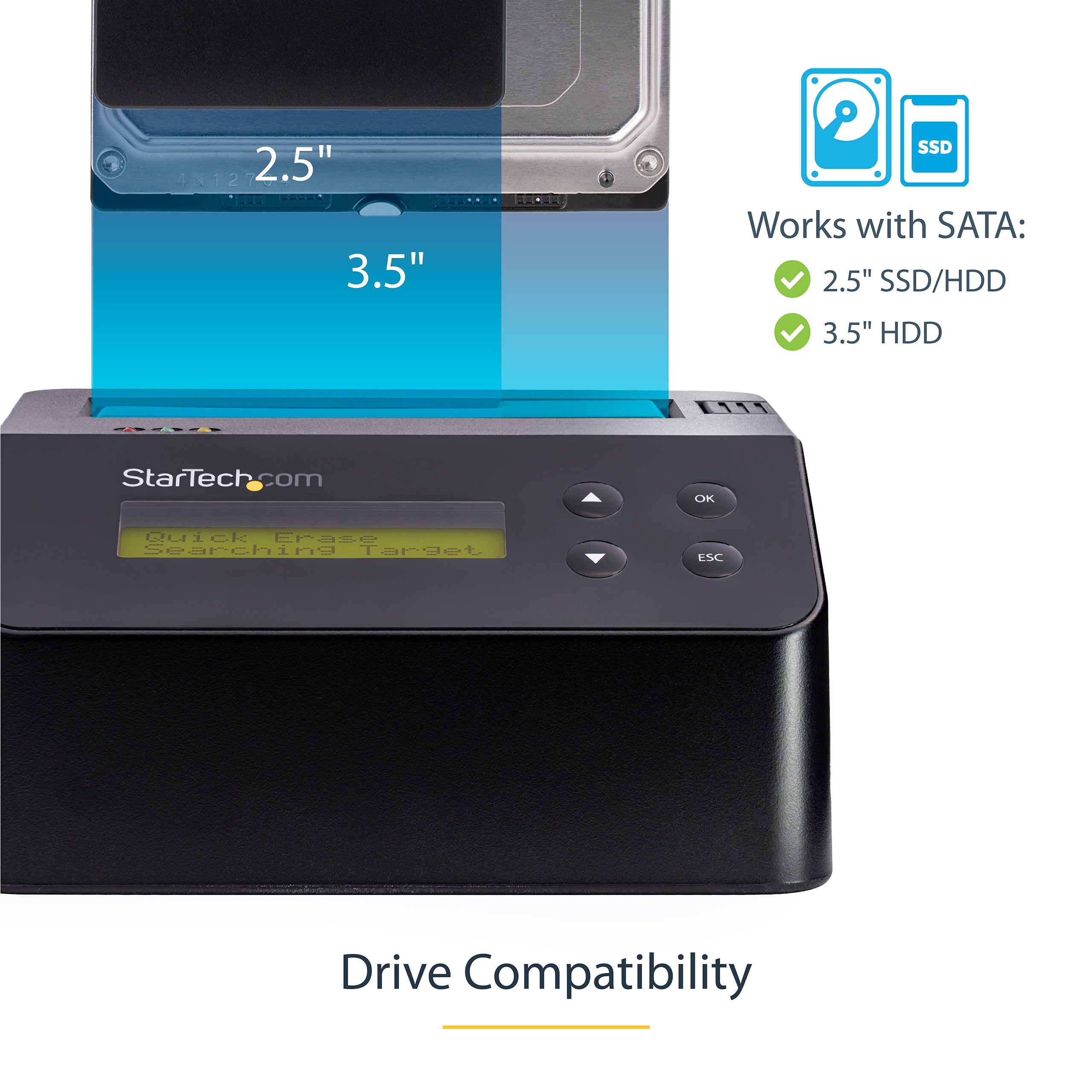 StarTech.com SDOCK1EU3P pièce et accessoire pour dispositifs de stockage de données - Image 15