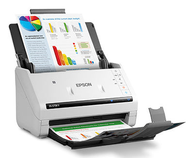 EPSON DS-575W II Sheet-fed scanner 600 x 600 DPI A4 White (B11B263202) - Cartouches Certifiees