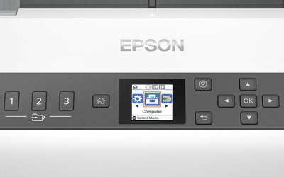 EPSON DS-730N Sheet-fed scanner 600 x 600 DPI A4 Black, Grey (B11B259201) - Cartouches Certifiees