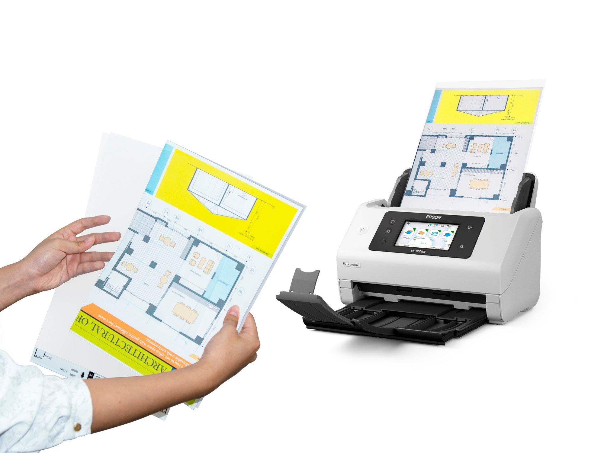 EPSON DS-900WN SCANNER (B11B276201) - Cartouches Certifiees
