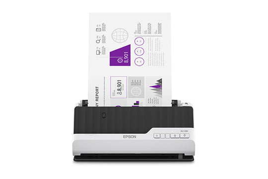EPSON DS-C330 Scanner à défilement Noir, Gris (B11B272201)