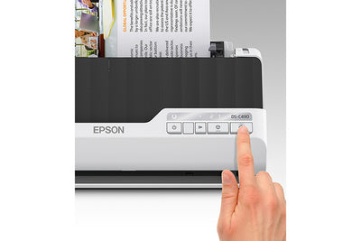 EPSON DS-C490 Sheet-fed scanner Black, Grey (B11B271201) - Cartouches Certifiees