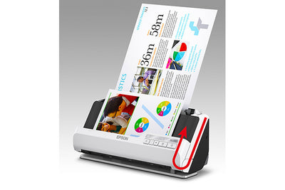 EPSON DS-C490 Sheet-fed scanner Black, Grey (B11B271201) - Cartouches Certifiees