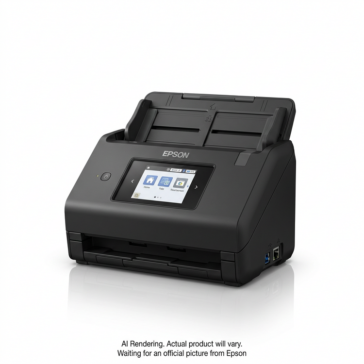 EPSON High-Speed Wireless Desktop Document Scanner (DS-785W) - Cartouches Certifiees