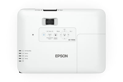 EPSON PowerLite 1785W Standard throw projector 3200 ANSI lumens 3LCD WXGA (1280x800) Black, White (V11H793020) - Cartouches Certifiees