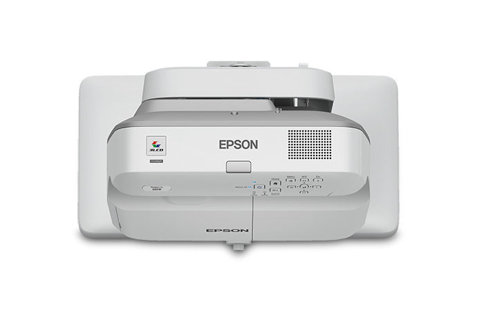 EPSON PowerLite 685W Ultra short throw projector 3500 ANSI lumens 3LCD WXGA (1280x800) Grey, White (V11H744520) - Cartouches Certifiees