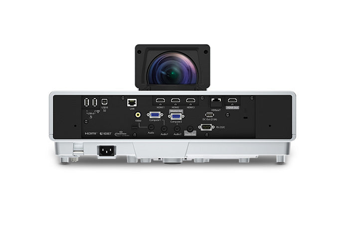 EPSON PowerLite 800F Ultra short throw projector 5000 ANSI lumens 3LCD WXGA (1366x768) White (V11H923520) - Cartouches Certifiees