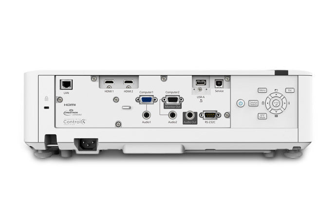 EPSON PowerLite L500W Standard throw projector 5000 ANSI lumens 3LCD WXGA (1280x800) Black, White (V11H908020) - Cartouches Certifiees