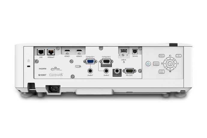 EPSON PowerLite L610W Standard throw projector 6000 ANSI lumens WXGA (1280x800) White (V11H904020) - Cartouches Certifiees