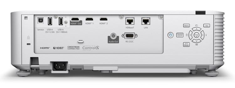 EPSON PowerLite L890E 8000 ANSI lumens 3LCD WUXGA (1920x1200) White (V11HB24020) - Cartouches Certifiees