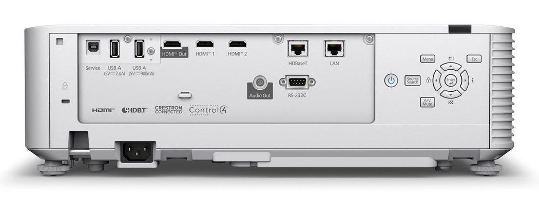 EPSON PowerLite L890U 8000 ANSI lumens 3LCD WUXGA (1920x1200) White (V11HB27020) - Cartouches Certifiees