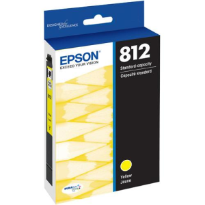 EPSON T812 Standard Capacity Yellow Ink Cart (T812420-S) - Cartouches Certifiees
