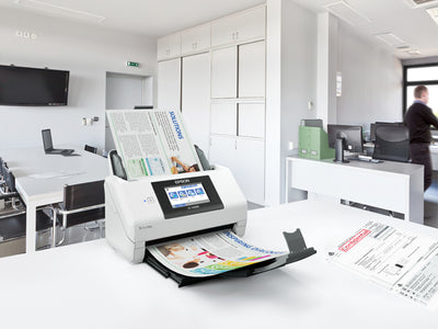 EPSON WorkForce DS-790WN Sheet-fed scanner 600 x 600 DPI A4 Black, White (B11B265201) - Cartouches Certifiees