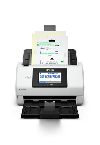 EPSON WorkForce DS-790WN Sheet-fed scanner 600 x 600 DPI A4 Black, White (B11B265201) - Cartouches Certifiees