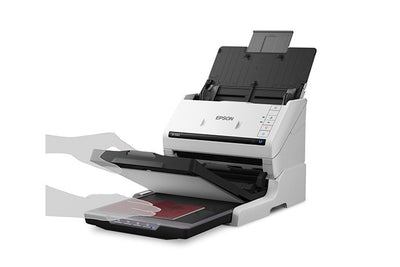EPSON WorkForce scanner Sheet-fed scanner 600 x 600 DPI A4 White (B11B261202) - Cartouches Certifiees