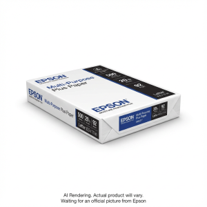 EPSON Papier Polyvalent Plus, 8,5x 11 (Format Lettre), 500 Feuilles (S450217)