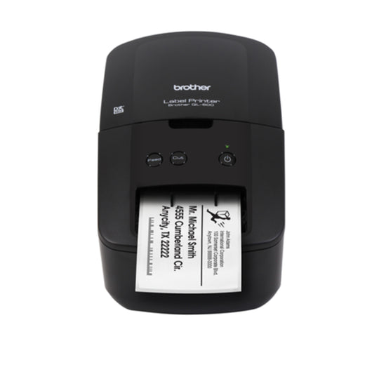 BROTHER QL-600 Imprimante d'Étiquettes de Bureau (QL600)