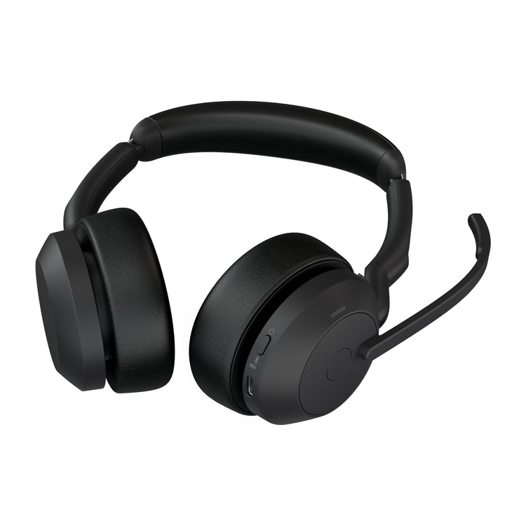 Jabra Evolve2 55 Casque Avec fil &sans fil Arceau Bureau/Centre d'appels Bluetooth Socle de chargement Noir - Image 3