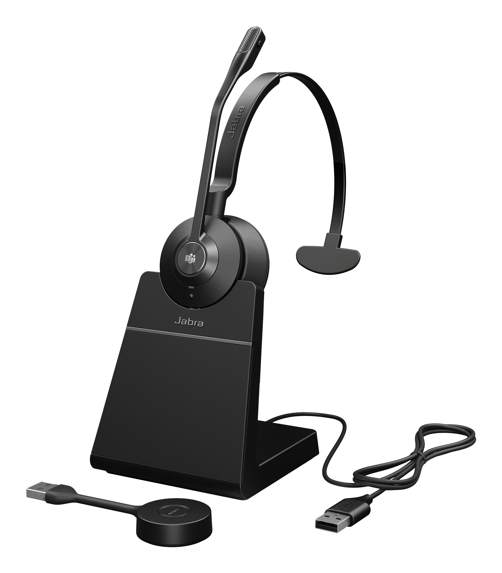Jabra Engage 55 SE Casque Sans fil Arceau Bureau/Centre d'appels Noir - Image 1