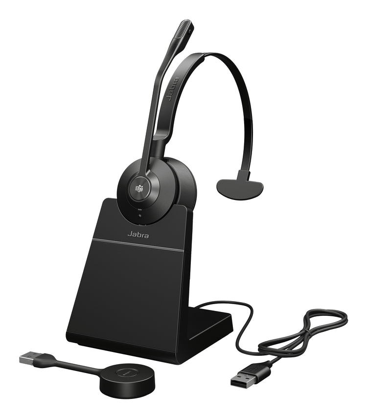Jabra Engage 55 SE Casque Sans fil Arceau Bureau/Centre d'appels Noir - Image 1