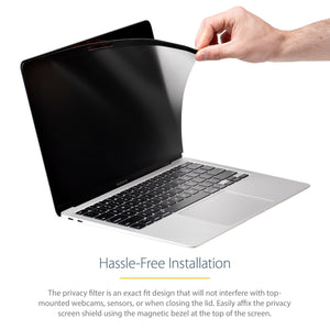 StarTech.com PRIVSCNMAC13 filtre anti-reflets pour écran et filtre de confidentialité 33 cm (13") Ordinateur portable - Image 8